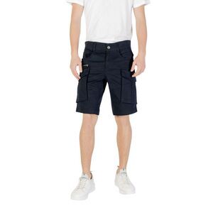 Replay Blue Cotton Bermuda Men's Shorts